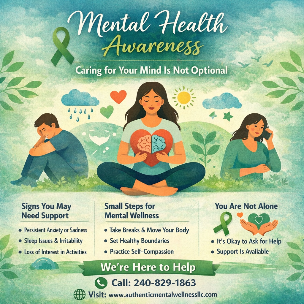 Mental Health Awareness: Caring for Your Mind Is Not Optional