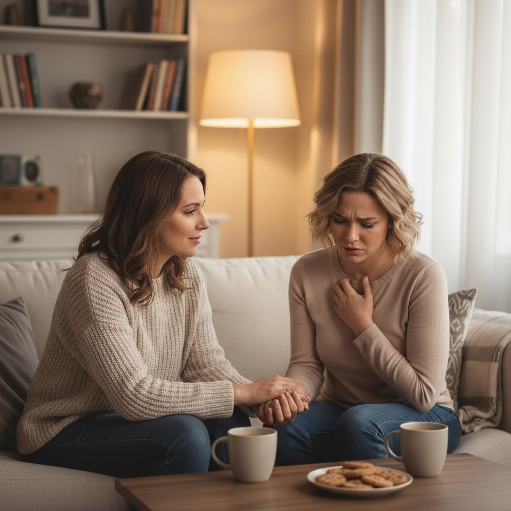 Supporting a Friend: A “Script” for What to Say When a Loved One Tells You They Are Struggling