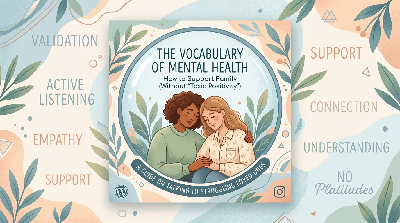 The Vocabulary of Mental Health: How to Support Family (Without “Toxic Positivity”)