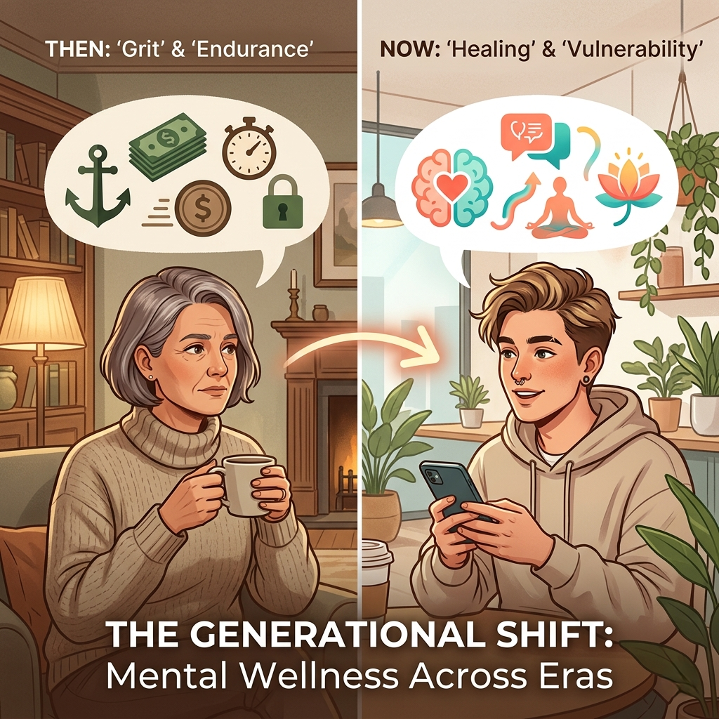 The Generational Shift: Redefining Mental Wellness Across Eras