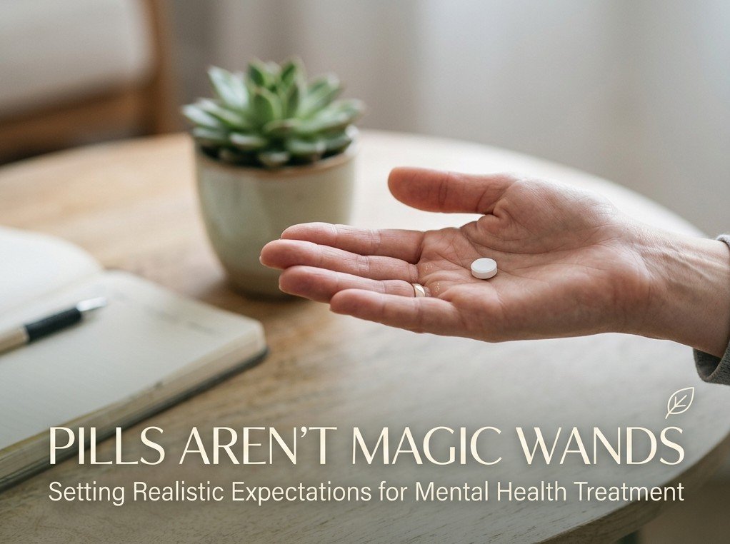 Pills Aren’t Magic Wands: Setting Realistic Expectations for Mental Health Treatment