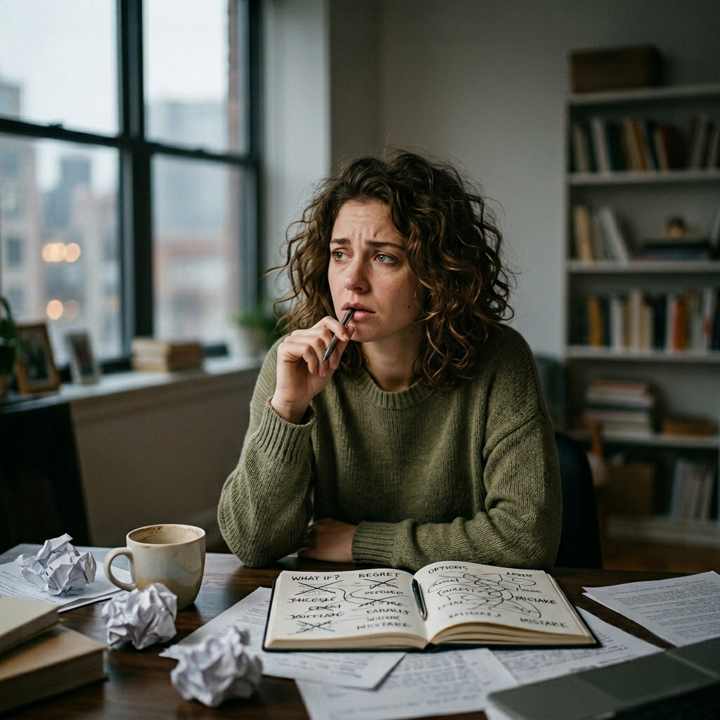 Stop the Spiral: Why Overthinking Isn’t Helping (And How to Be Kinder to Yourself)